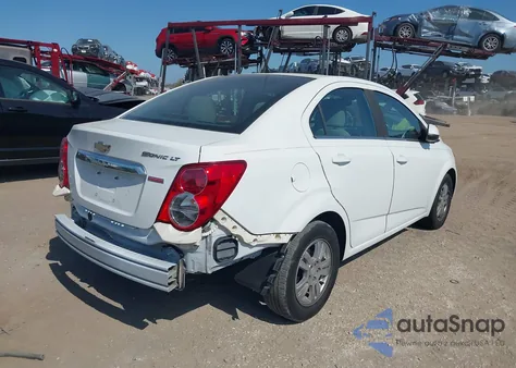 2013 Chevrolet Sonic Lt Auto from USA, damaged, VIN 1G1JC5SB3D4167659